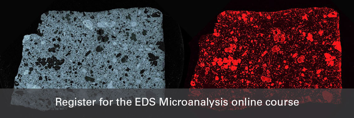 Register for the EDS Microanalysis online course
