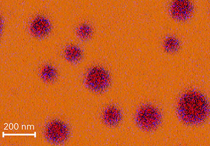 EDS analysis of Au-WS<sub>2</sub> core–shell nanoparticles