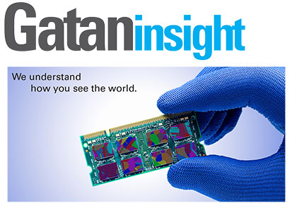 Download your free copy of the March issue of the Gatan Insight newsletter