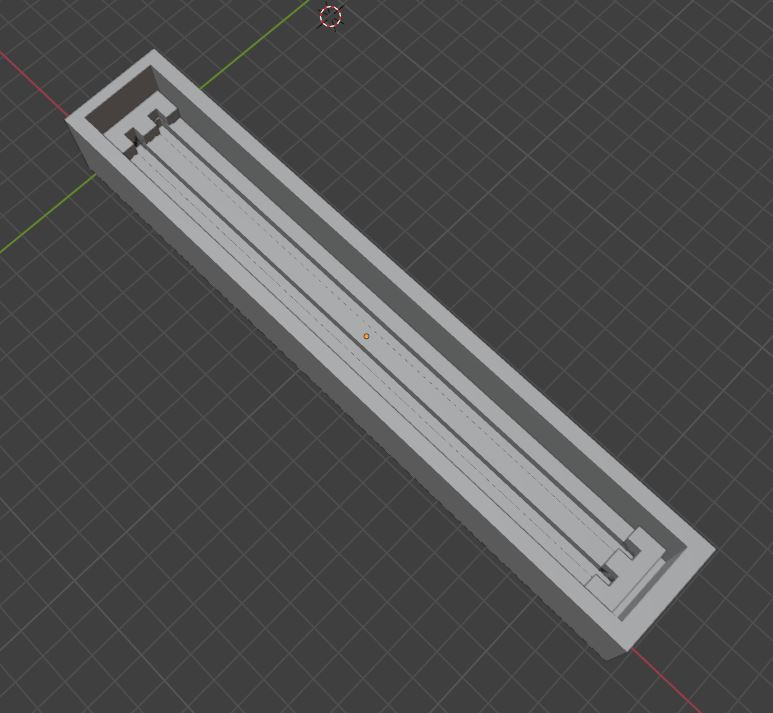 3D model of the lid of our design.